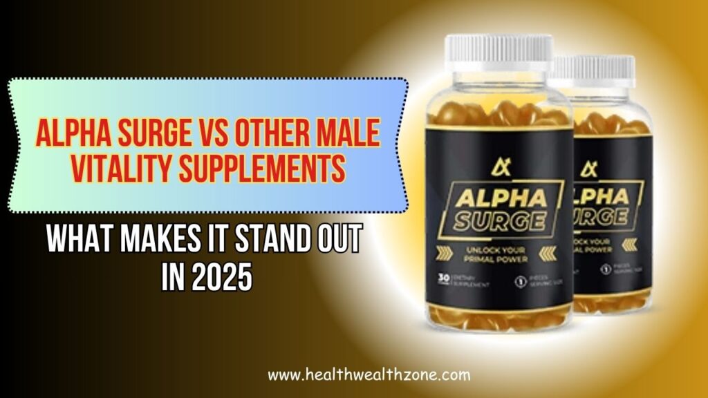Alpha Surge vs Other Male Vitality Supplements: What Makes It Stand Out in 2025