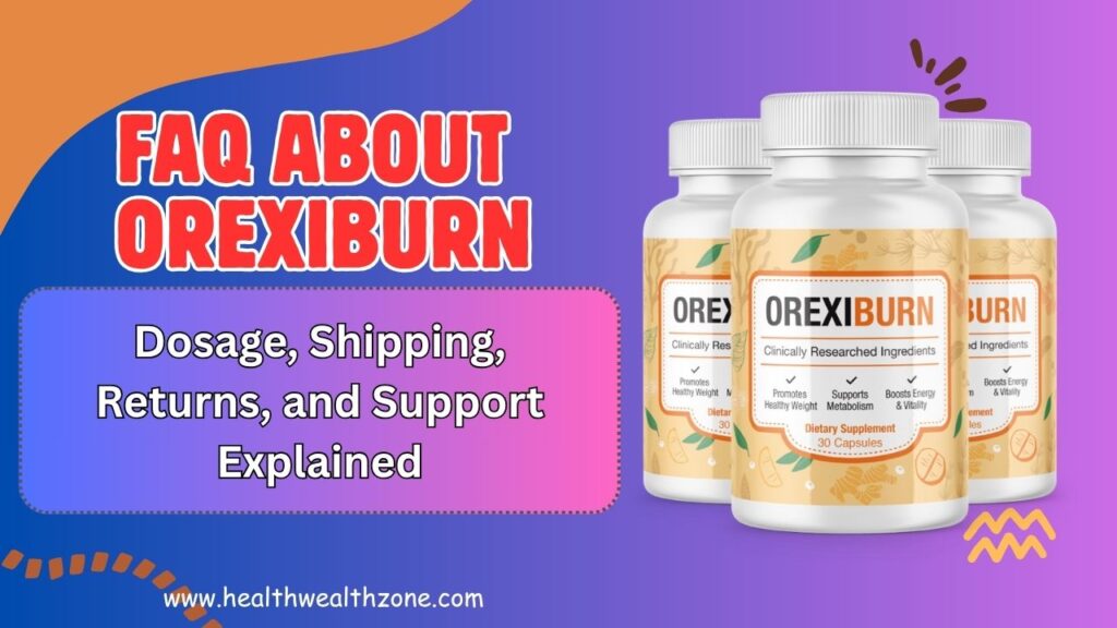 Frequently Asked Questions About OrexiBurn: Dosage, Shipping, Returns, and Support Explained