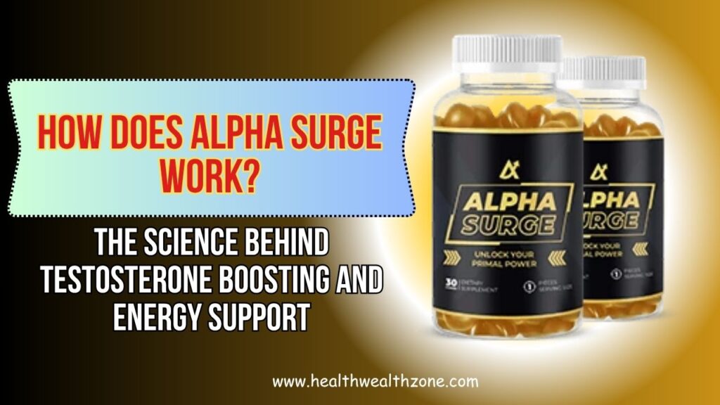 How Does Alpha Surge Work? The Science Behind Testosterone Boosting and Energy Support