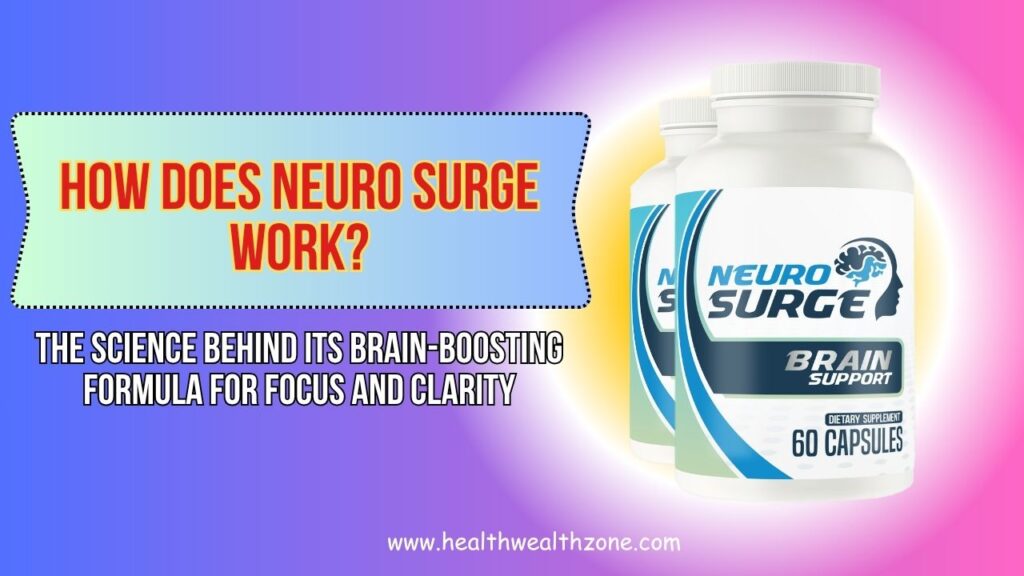 How Does Neuro Surge Work? The Science Behind Its Brain-Boosting Formula for Focus and Clarity