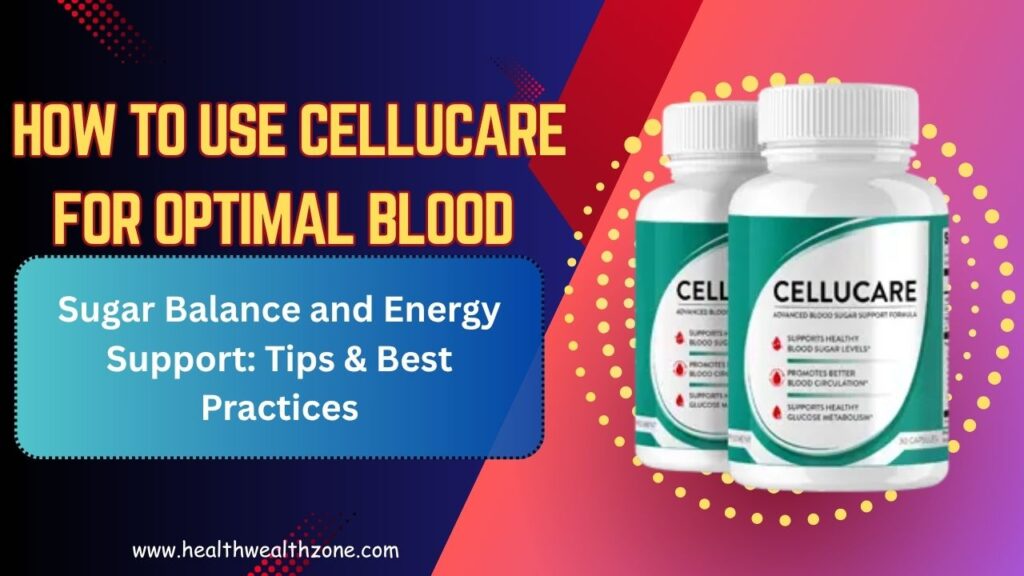 How to Use CelluCare for Optimal Blood Sugar Balance and Energy Support: Tips & Best Practices