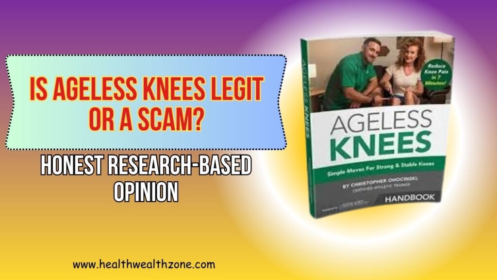 Is Ageless Knees Legit or a Scam? Honest Research-Based Opinion