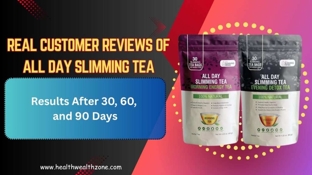 Real Customer Reviews of All Day Slimming Tea: Results After 30, 60, and 90 Days