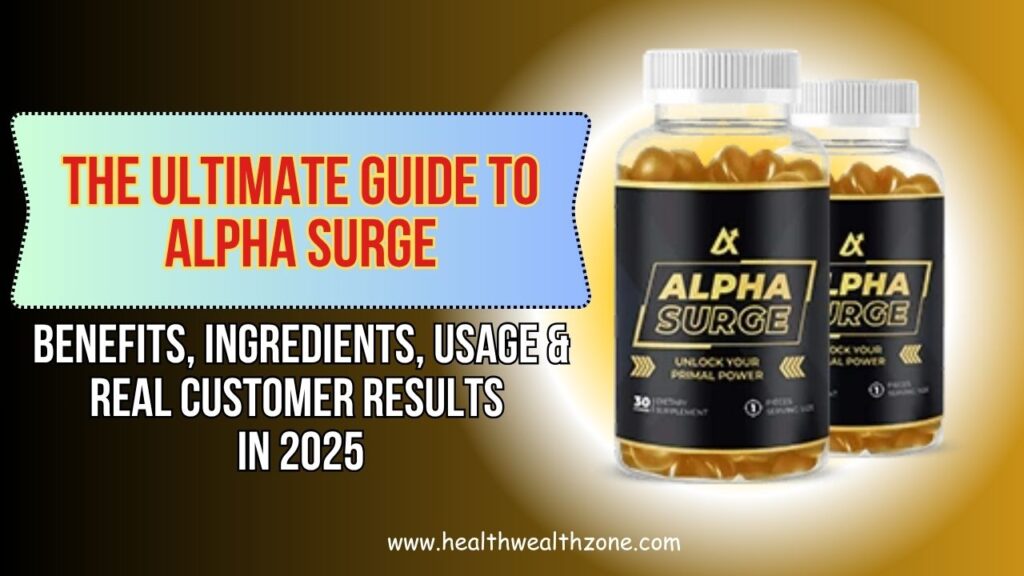 The Ultimate Guide to Alpha Surge: Benefits, Ingredients, Usage & Real Customer Results in 2025