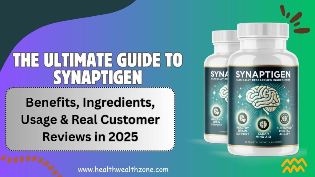 The Ultimate Guide to Synaptigen: Benefits, Ingredients, Usage & Real Customer Reviews in 2025