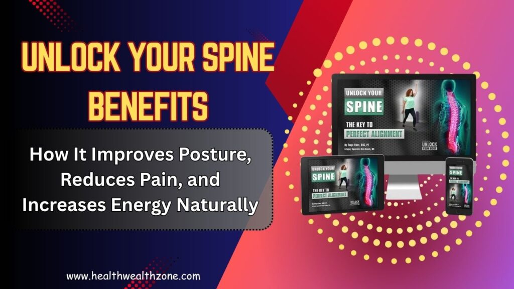 Unlock Your Spine Benefits: How It Improves Posture, Reduces Pain, and Increases Energy Naturally