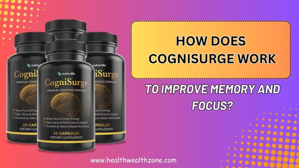How Does CogniSurge Work to Improve Memory and Focus?