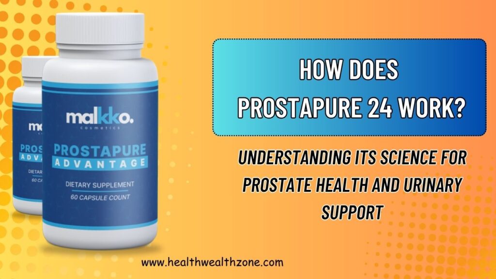 How Does ProstaPure 24 Work? Understanding Its Science for Prostate Health and Urinary Support