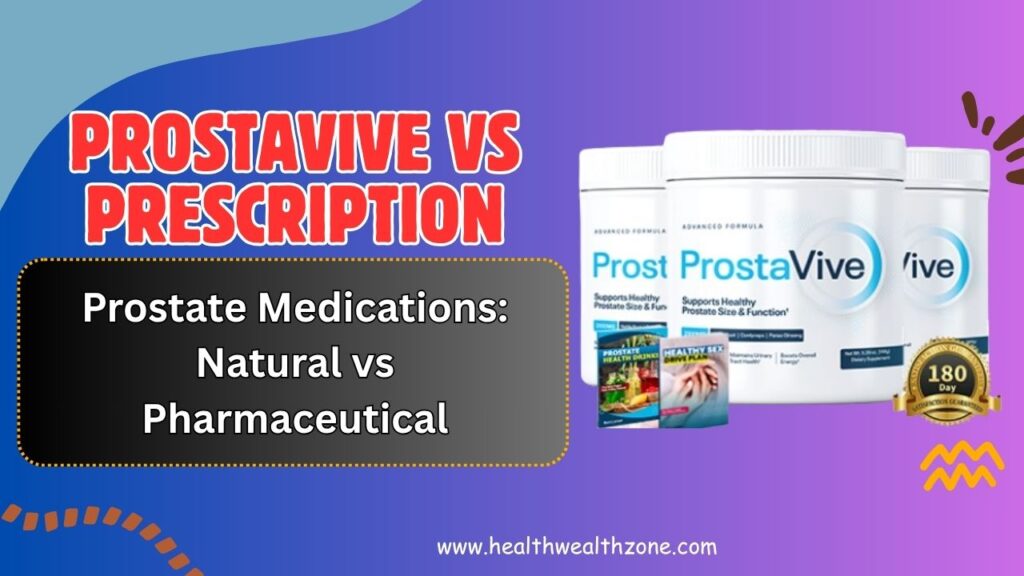 ProstaVive vs Prescription Prostate Medications: Natural vs Pharmaceutical