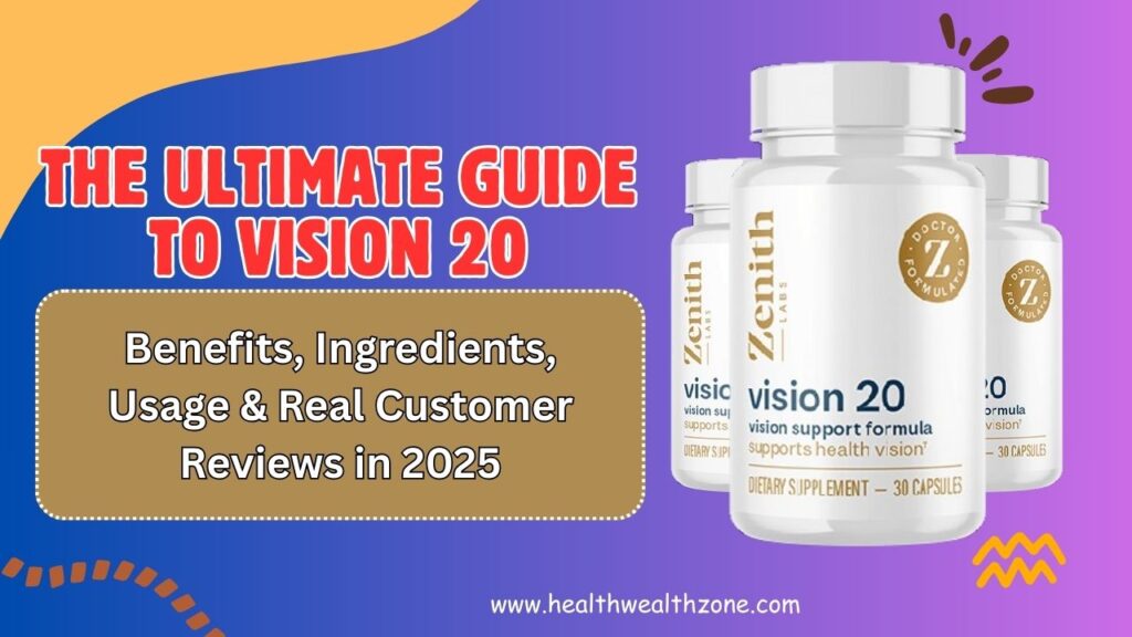 The Ultimate Guide to Vision 20: Benefits, Ingredients, Usage & Real Customer Reviews in 2025
