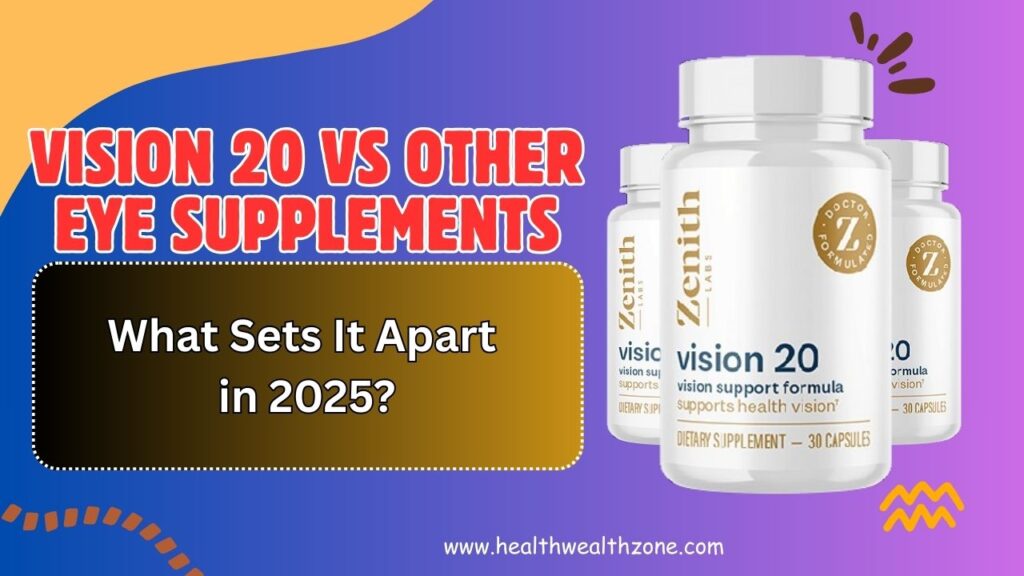 Vision 20 vs Other Eye Supplements: What Sets It Apart in 2025?