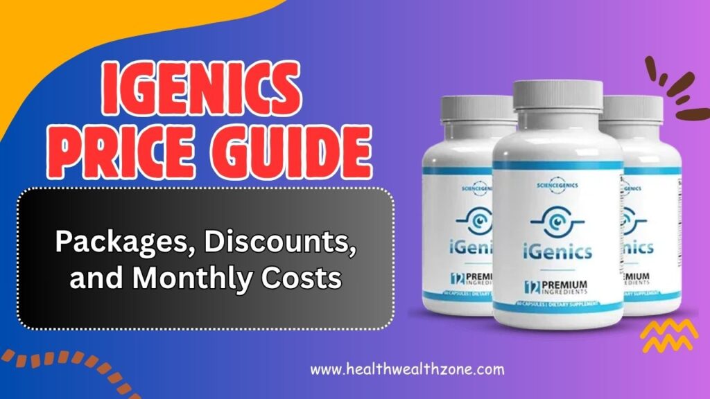 iGenics Price Guide: Packages, Discounts, and Monthly Costs