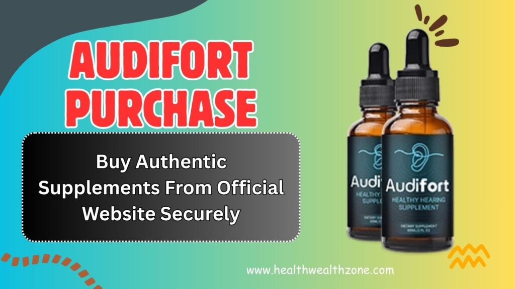 AudiFort Purchase: Buy Authentic Supplements From Official Website Securely