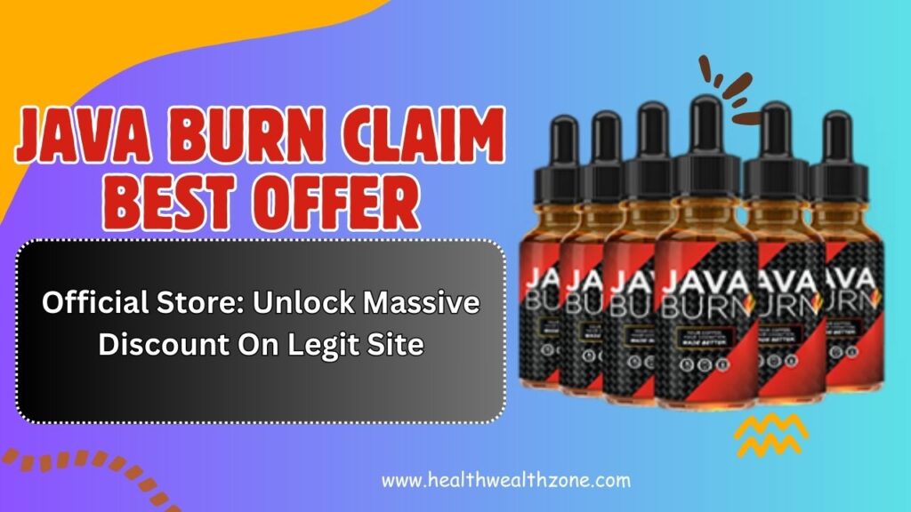 Java Burn Claim Best Offer Official Store: Unlock Massive Discount On Legit Site