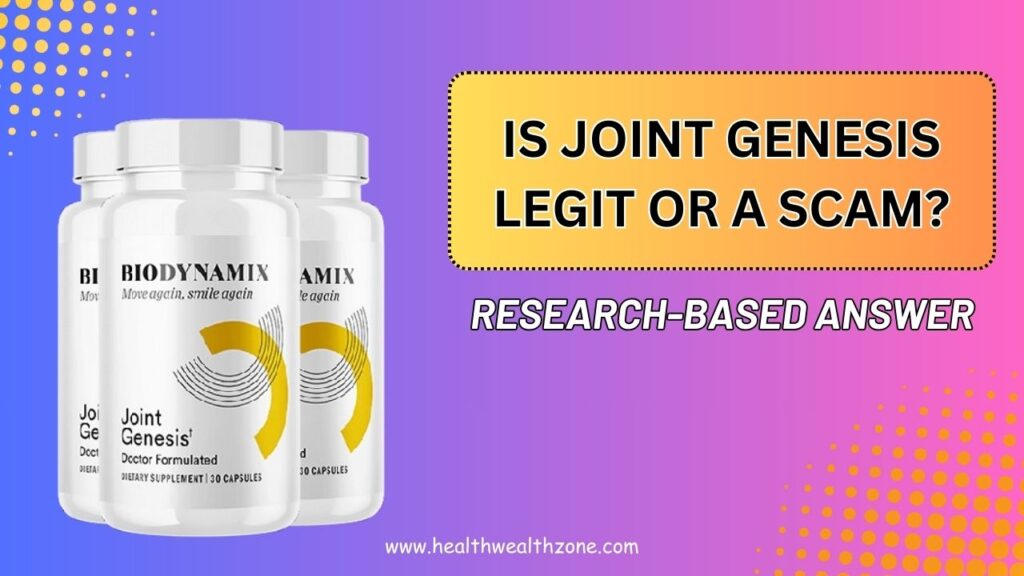Is Joint Genesis Legit or a Scam? Research-Based Answer (2026)