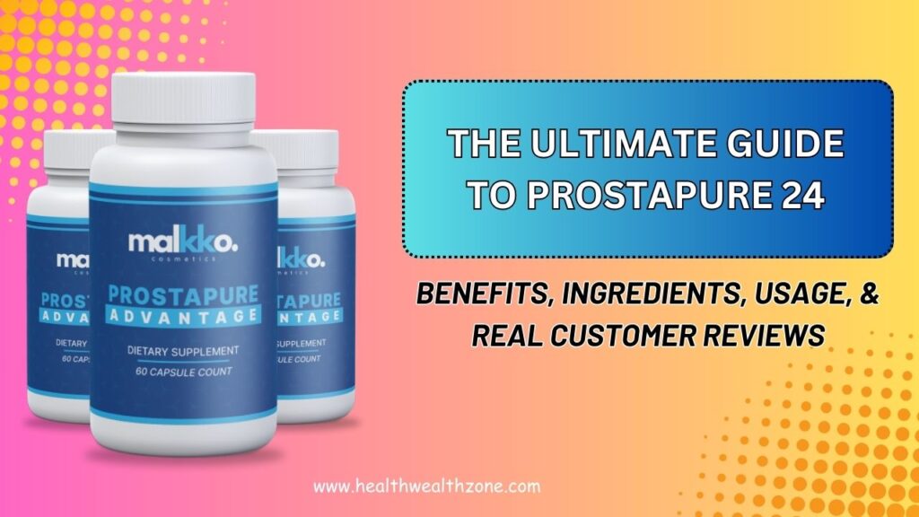 The Ultimate Guide to ProstaPure 24 – Benefits, Ingredients, Usage, & Real Customer Reviews in 2026