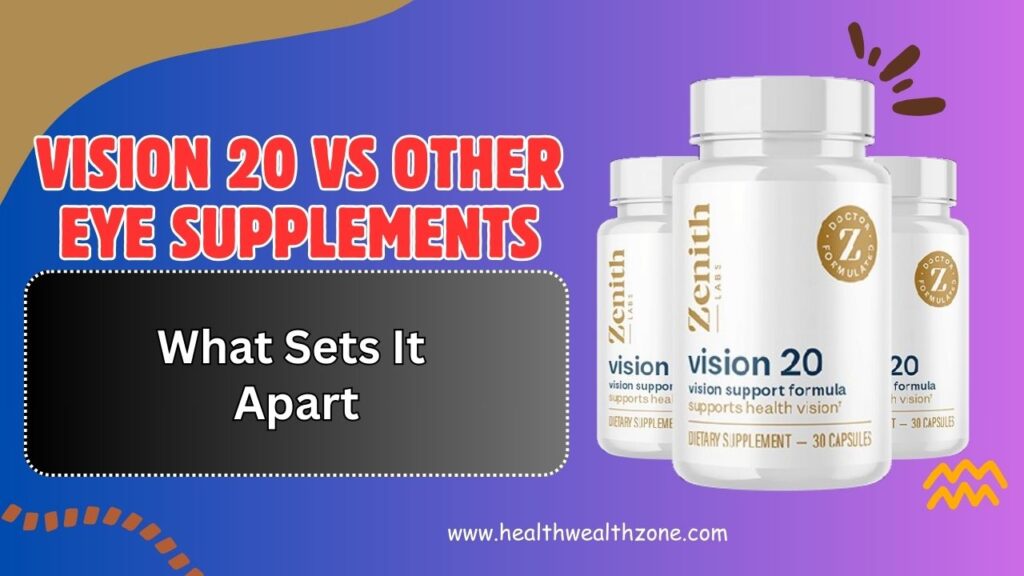 Vision 20 vs Other Eye Supplements – What Sets It Apart in 2026?