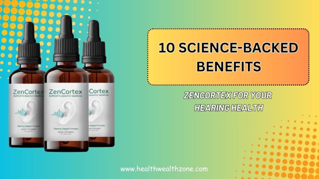10 Science-Backed Benefits of ZenCortex for Your Hearing Health