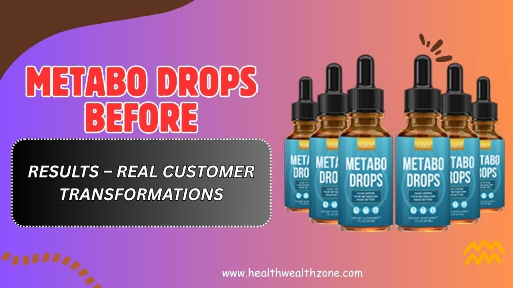 Metabo Drops Before and After Results – Real Customer Transformations