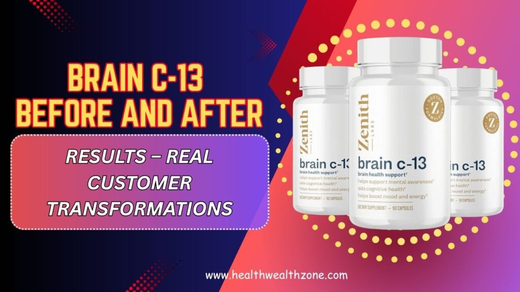 Brain C-13 Before and After Results – Real Customer Transformations