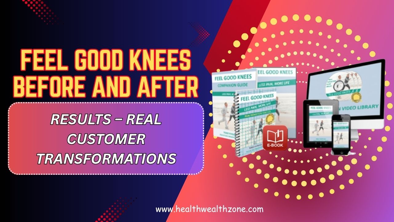 Feel Good Knees Before and After Results – Real Customer ...