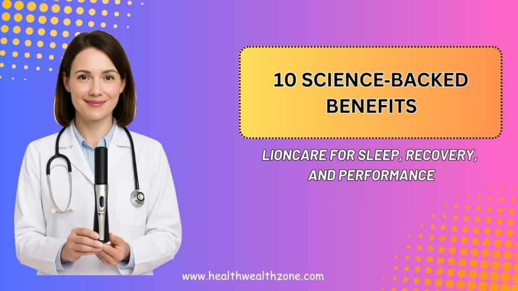 10 Science‑Backed Benefits of LionCare for Sleep, Recovery, and Performance