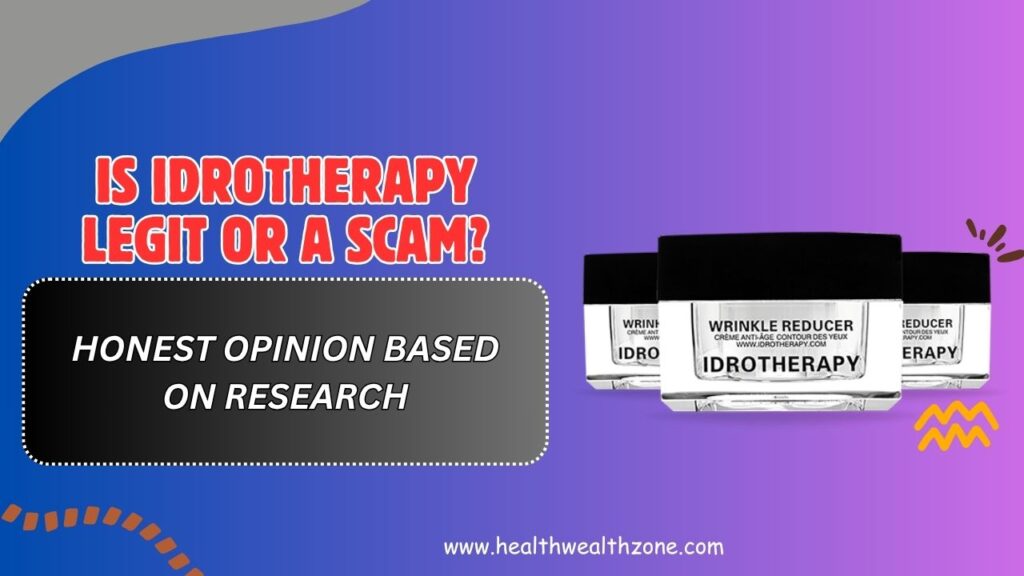 Is Idrotherapy Legit or a Scam? – Honest Opinion Based on Research