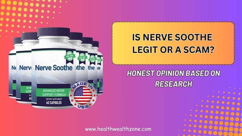 Is Nerve Soothe Legit or a Scam? – Honest Opinion Based on Research