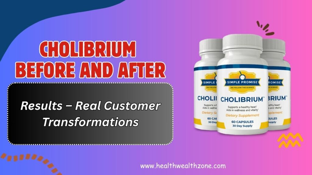 Cholibrium Before and After Results – Real Customer Transformations