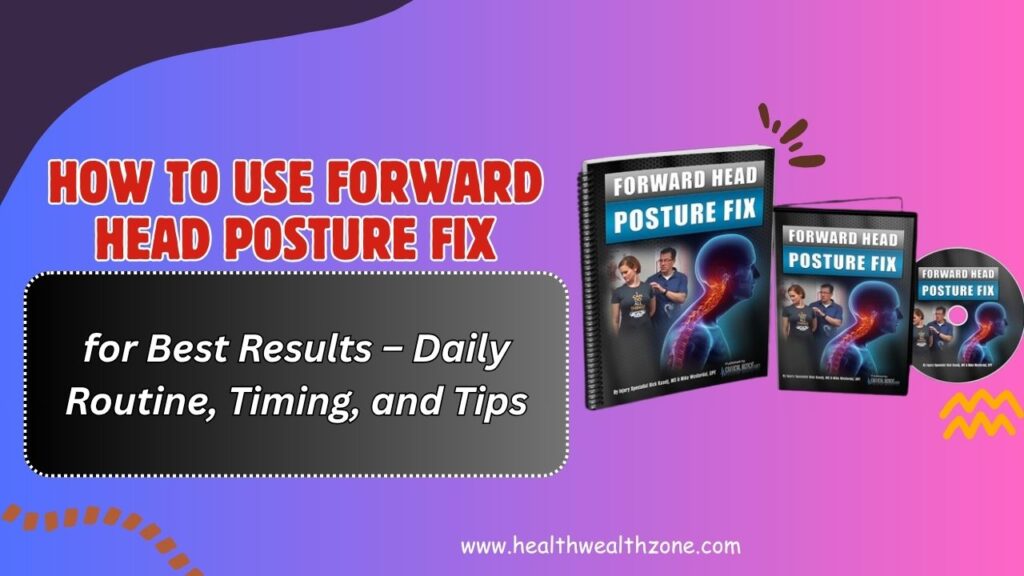 How to Use Forward Head Posture Fix for Best Results – Daily Routine, Timing, and Tips