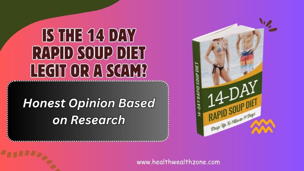 Is the 14 Day Rapid Soup Diet Legit or a Scam? – Honest Opinion Based on Research