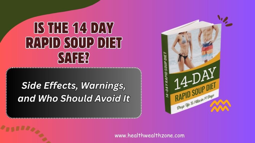 Is the 14 Day Rapid Soup Diet Safe? – Side Effects, Warnings, and Who Should Avoid It