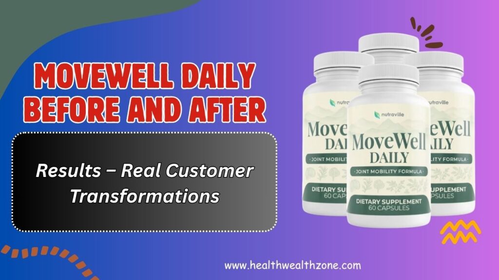 MoveWell Daily Before and After Results – Real Customer Transformations
