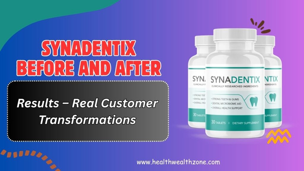 Synadentix Before and After Results – Real Customer Transformations