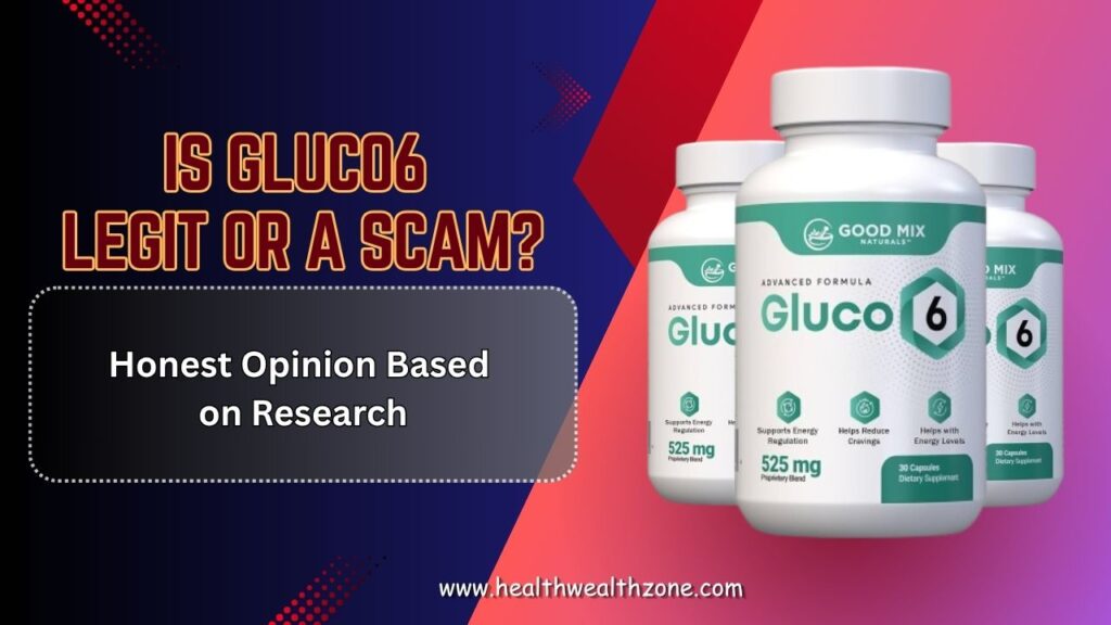 Is Gluco6 Legit or a Scam? – Honest Opinion Based on Research