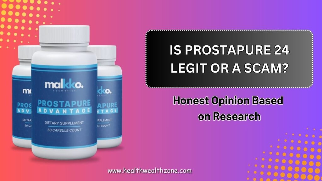Is ProstaPure 24 Legit or a Scam? – Honest Opinion Based on Research