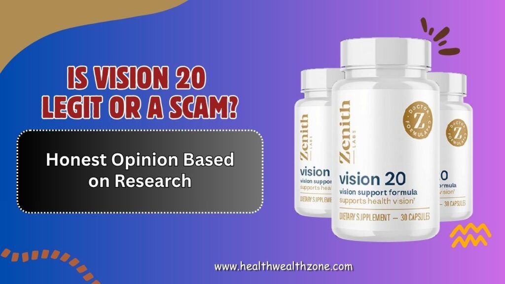 Is Vision 20 Legit or a Scam? – Honest Opinion Based on Research