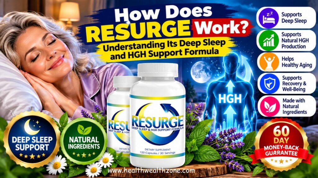 How Does Resurge Work? – Understanding Its Deep Sleep and HGH Support Formula