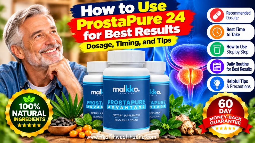 How to Use ProstaPure 24 for Best Results – Dosage, Timing, and Tips