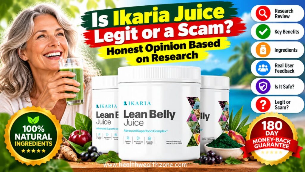 Is Ikaria Juice Legit or a Scam? – Honest Opinion Based on Research