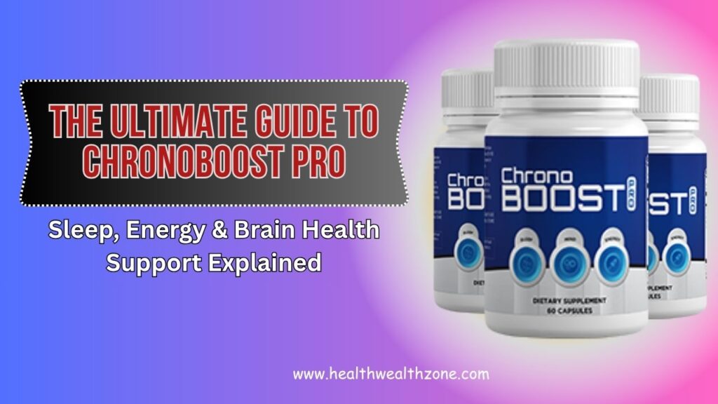 The Ultimate Guide to ChronoBoost Pro – Sleep, Energy & Brain Health Support Explained